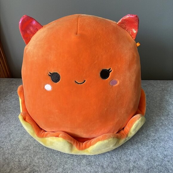 Squishmallow Bundle 4 Xiomara Cat, Selema Jellyfish, Ludwig Frog, Norbu Octopus - Picture 9 of 13
